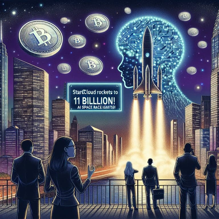 Starcloud Rockets to US$11 Billion Valuation as the AI Space Race Ignites!
