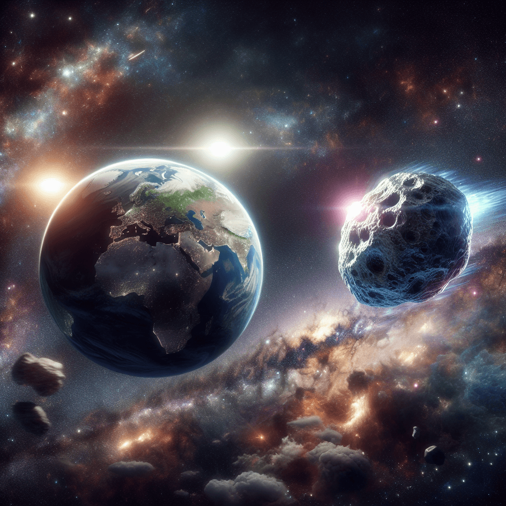 Space Spectacle: A Football-Pitch-Sized Asteroid Just Breezed Past Earth!