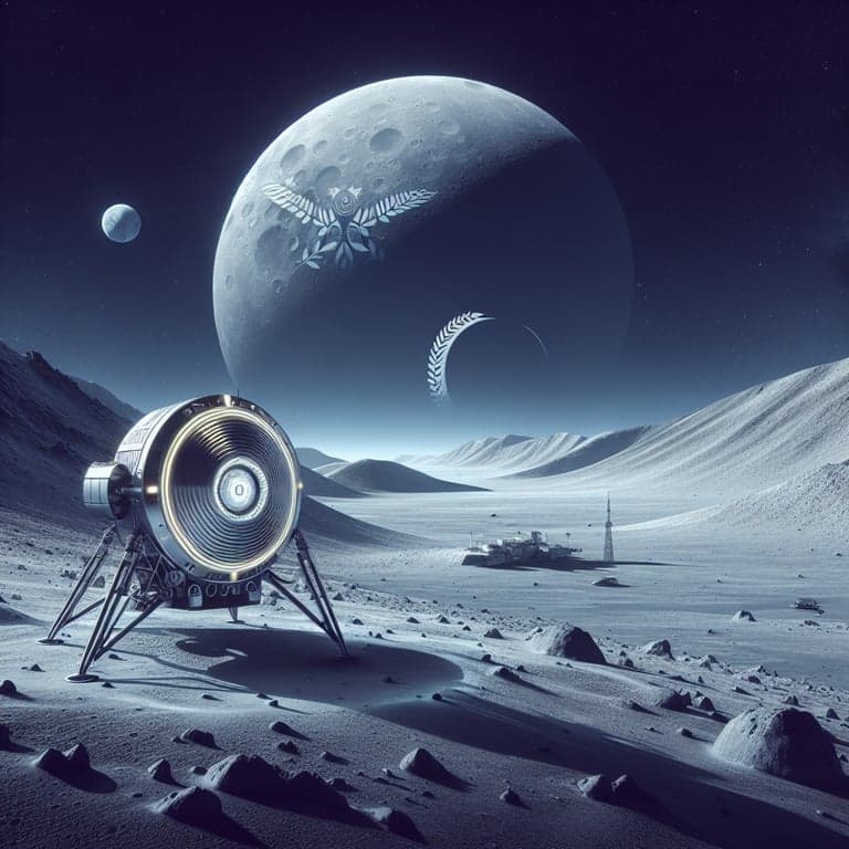 Intuitive Machines' Athena Lander Achieves Landmark Lunar South Pole Touchdown!