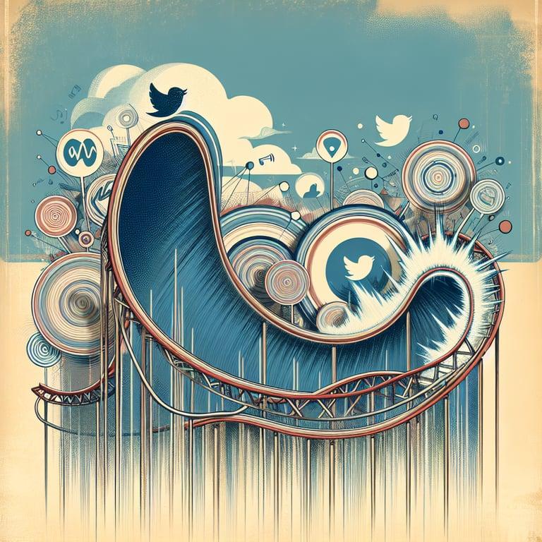 Banner for Tesla's Rollercoaster: A Musk-Trump Twitter Spat and Its Ripple Effects