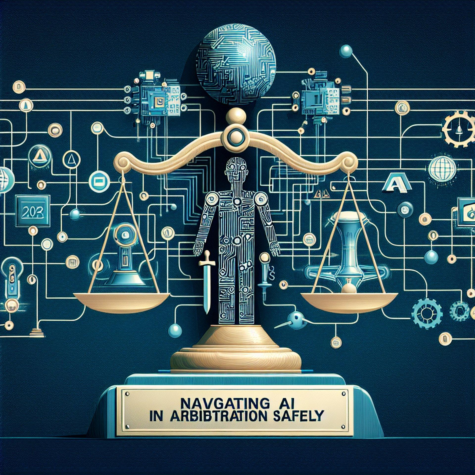 Banner for Ciarb's 2025 Guideline: Navigating AI in Arbitration Safely