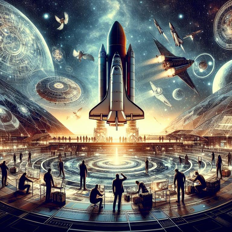Banner for Space Race 2025: NASA and SpaceX Gear Up for Stellar Launch Year