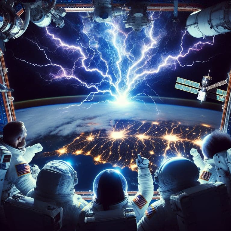 Astronauts Reveal Electrifying Lightning Photos from ISS!