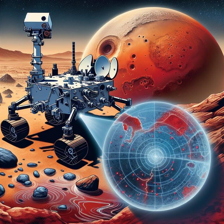 Banner for NASA's Curiosity Rover Unveils a Martian Carbon Cycle: A Glimpse into Mars' Watery Past