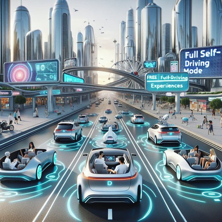 Banner for Tesla Offers a Taste of the Future with Free Full Self-Driving Experiences Across the U.S.!