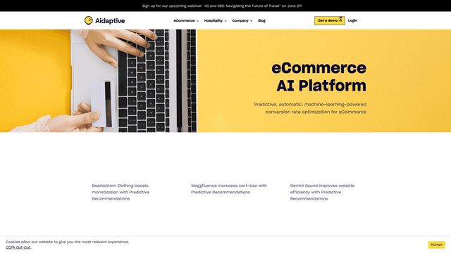 Thumbnail image for Aidaptive eCommerce AI Platform