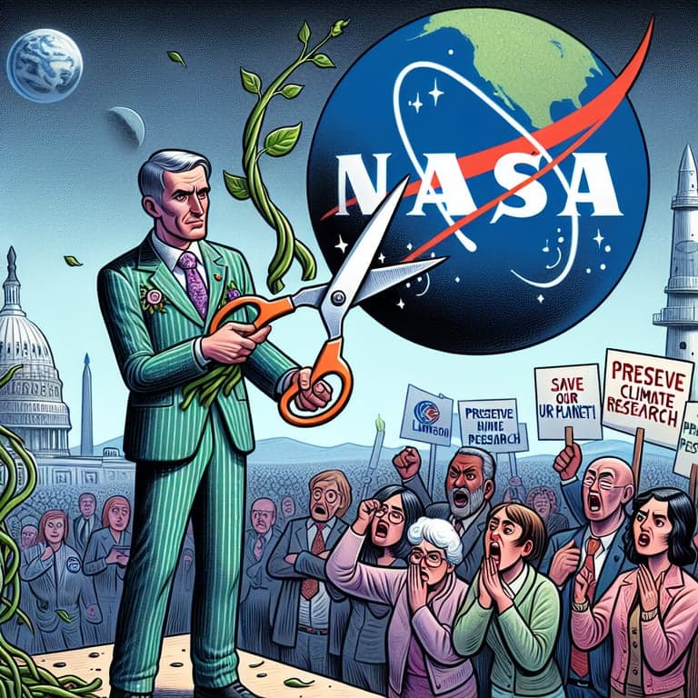 Sean Duffy Sparks Uproar Over Preemptive NASA Climate Cuts