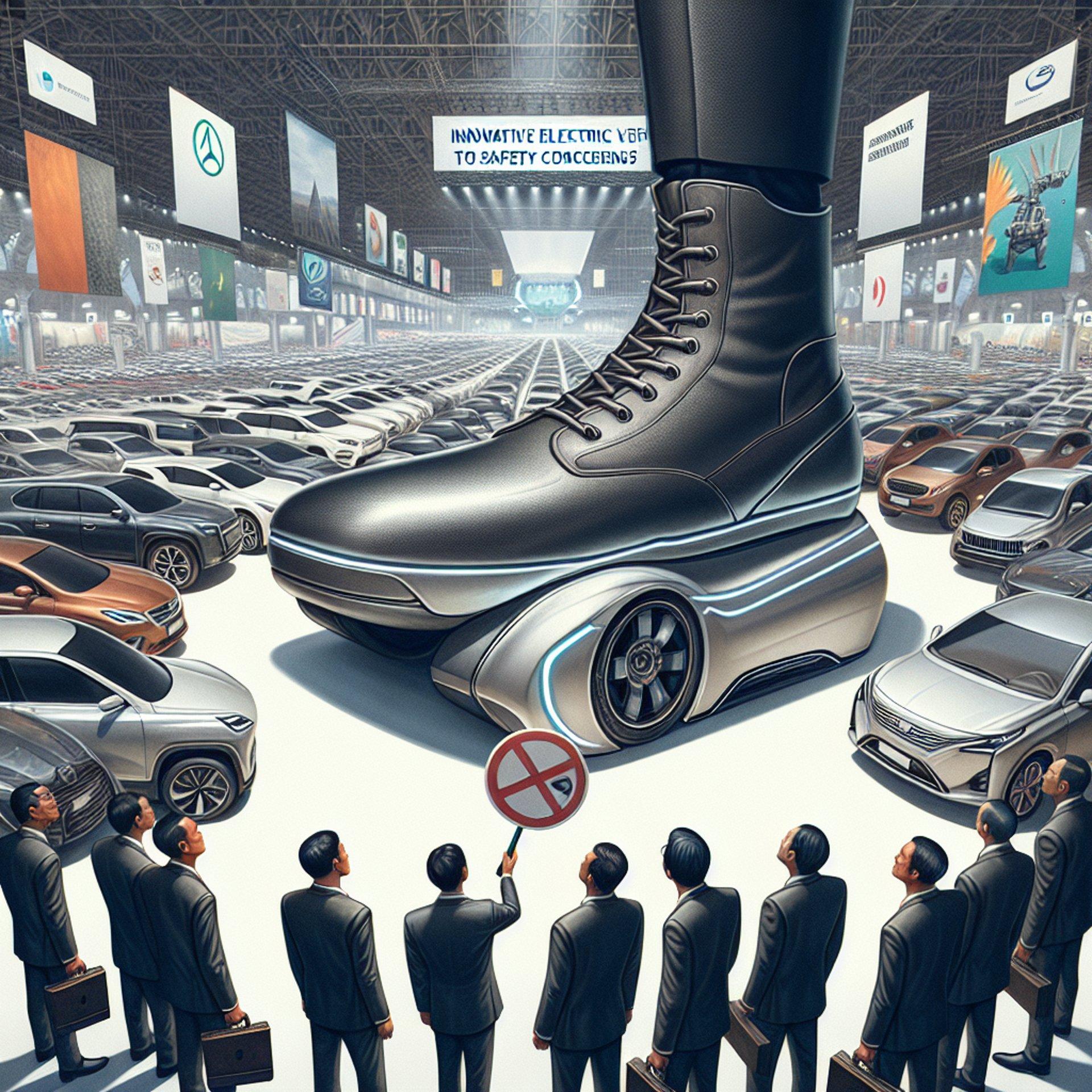 Banner for Tesla Gets the Boot: Vancouver Auto Show Says 'No Thanks' Over Safety Issues