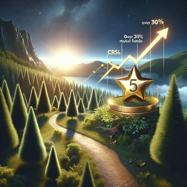 Banner for Exploring High-Growth Investments: CRISIL 5-Star Mutual Funds with Over 30% CAGR