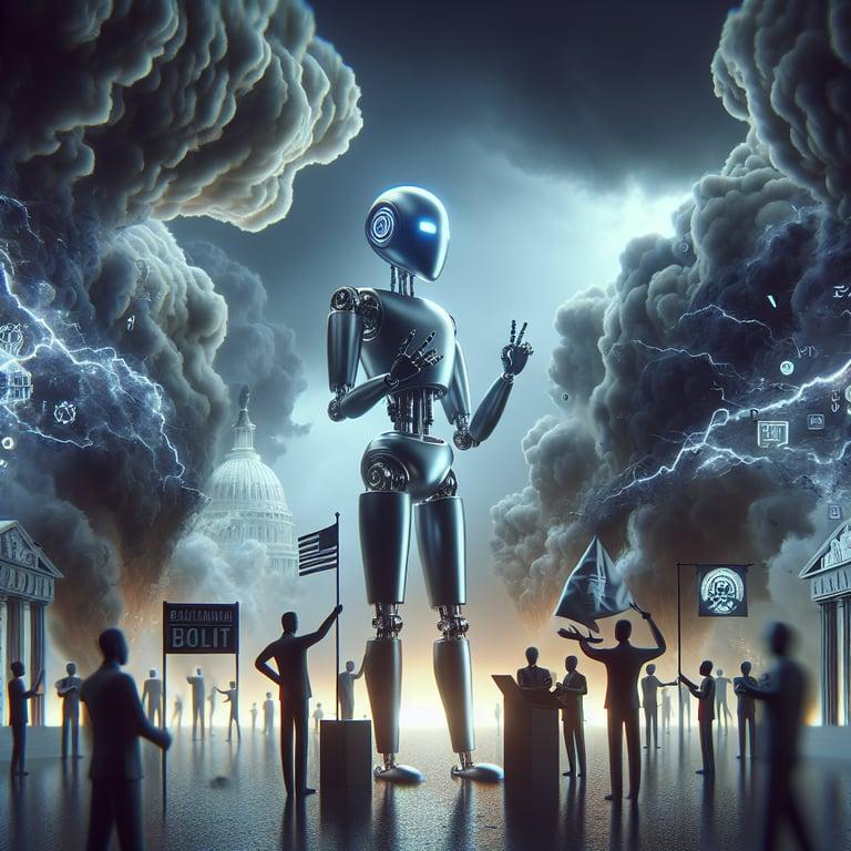 Banner for Elon Musk's AI Bot 'Grok' Stirring Up Political and Ethical Storms in US Government