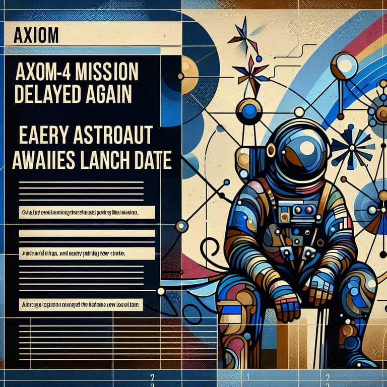 Axiom-4 Mission Delayed Again: Shubhanshu Shukla Awaits New Launch Date