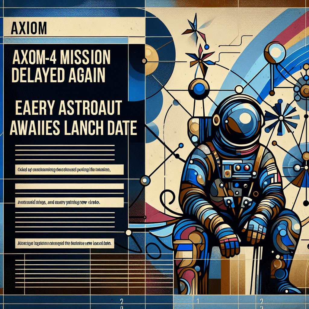Banner for Axiom-4 Mission Delayed Again: Shubhanshu Shukla Awaits New Launch Date