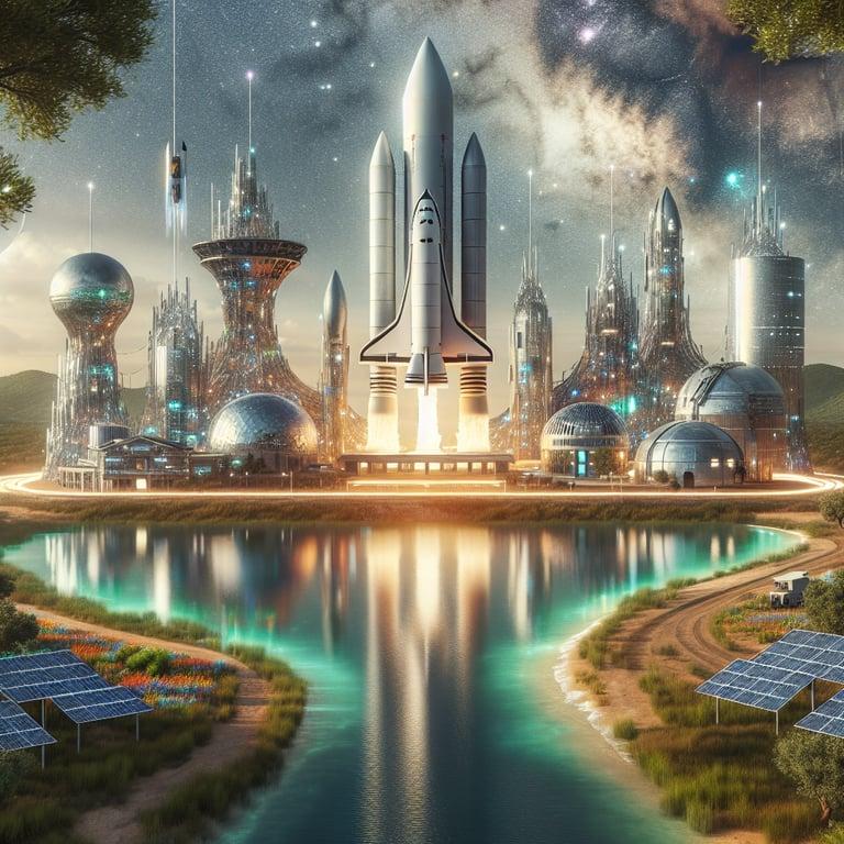Banner for Elon Musk's Galactic Vision: Starbase Town Takes Shape in Texas