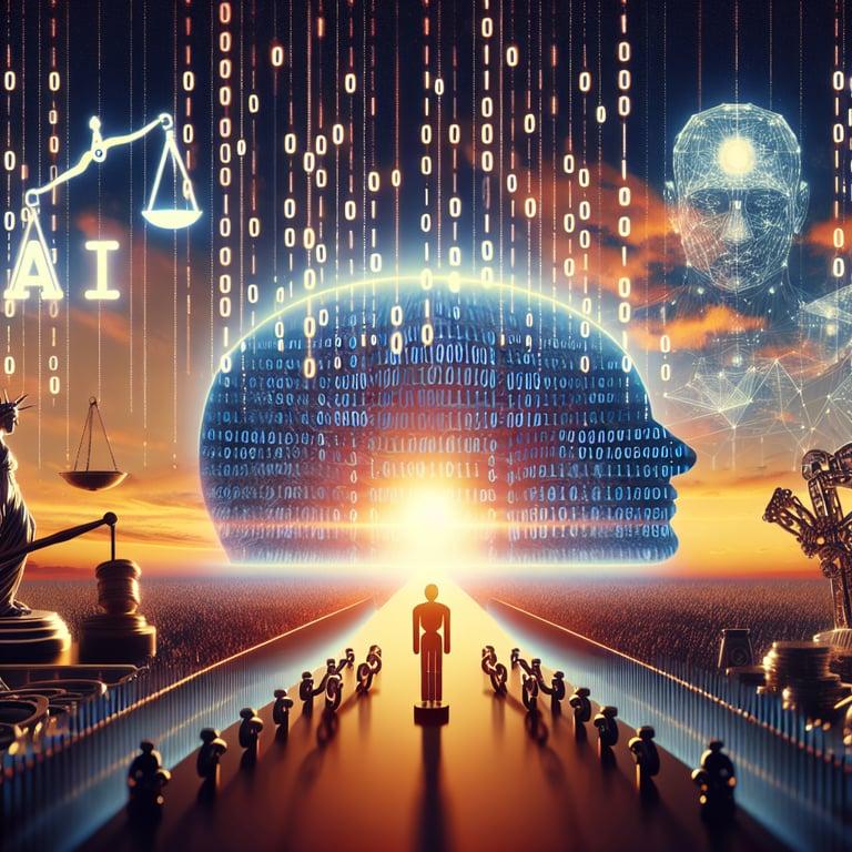 Banner for AI: The New Frontier in the Battle for Democracy and Against Authoritarianism