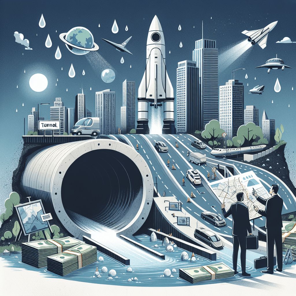 Banner for Elon Musk and Rep. Hunt Propose $760M Flood Tunnel for Houston