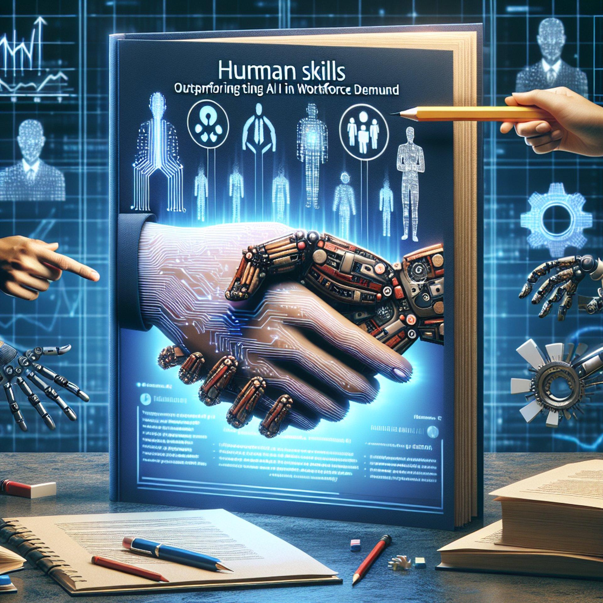 Banner for Human Skills Trump AI in Workforce Demand, Says Report