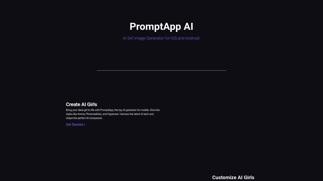 PromptAI App screenshot