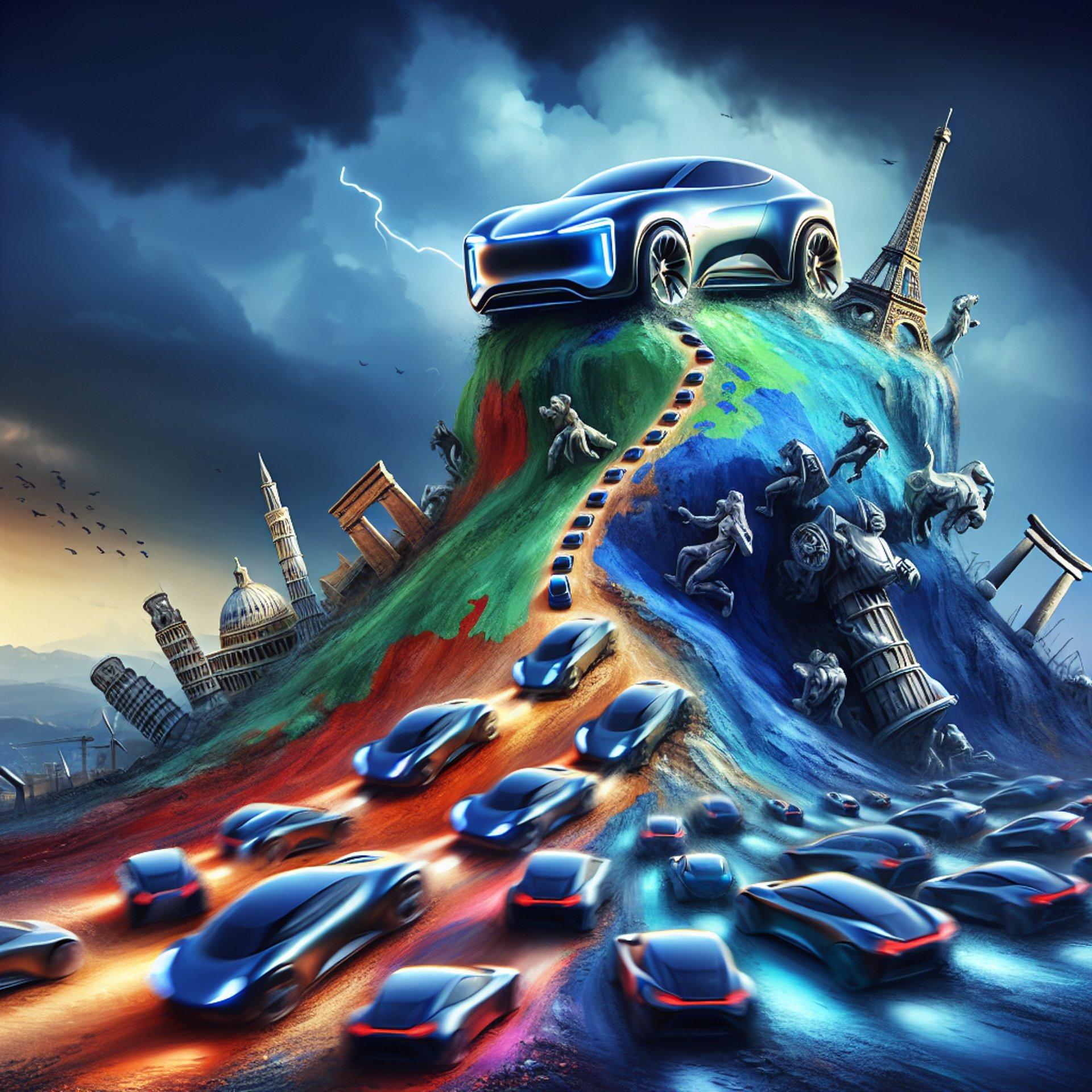 Banner for Tesla's Turbo Trouble in Europe: Sales Skid Amid Fierce Competition!