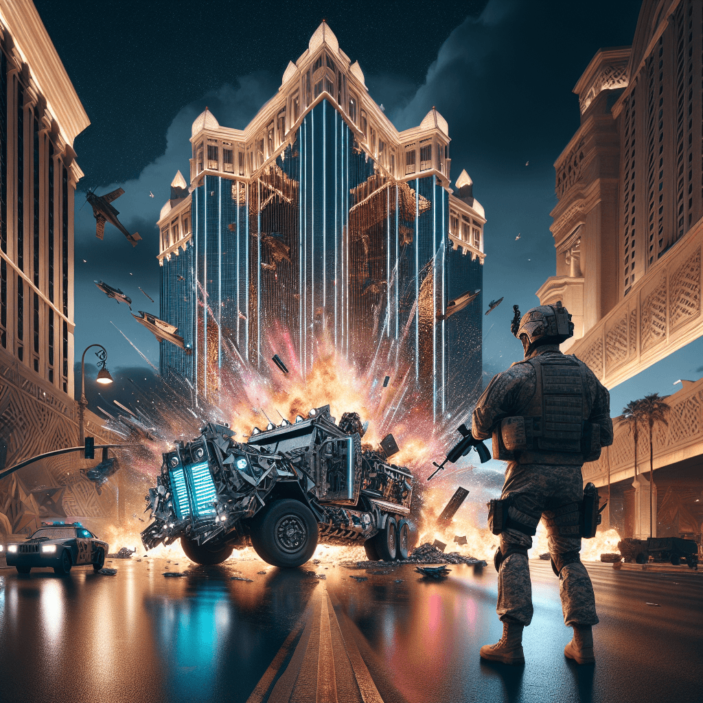 Cybertruck Explosion Outside Trump's Las Vegas Hotel: A Soldier's Tragic 'Wake-Up Call'
