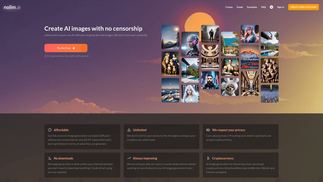 Thumbnail image for nolim.ai