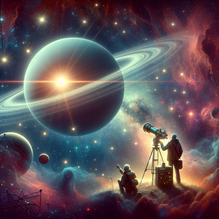 NASA Peers Into Uranus: A Rare Co(s)mic Alignment Enlightens Astronomers