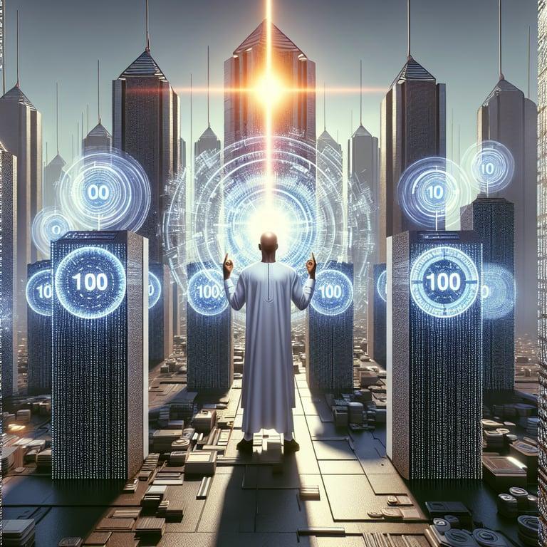 Banner for Nigeria's Bosun Tijani Shines Among Giants on TIME100 AI List