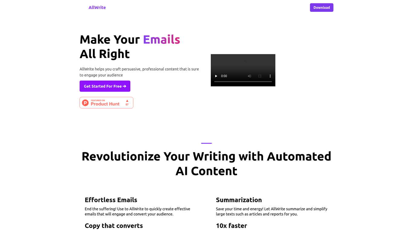 AllWrite screenshot