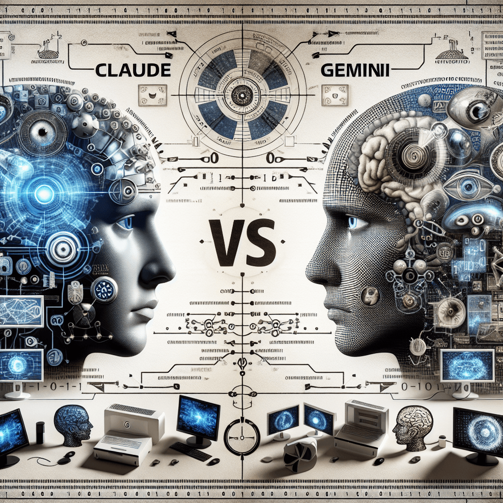 Banner for Google's AI Face-Off: Claude vs. Gemini Raises Eyebrows