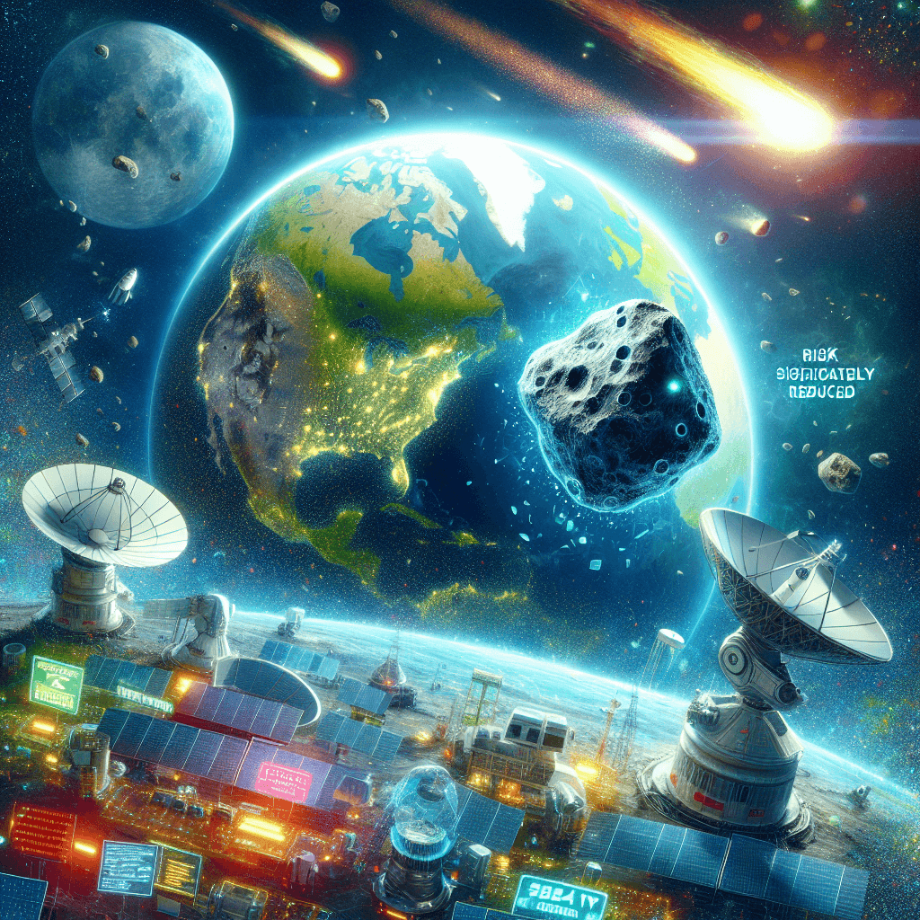 Banner for NASA Calms Nerves: Asteroid 2024 YR4's Earth Impact Risk Significantly Reduced