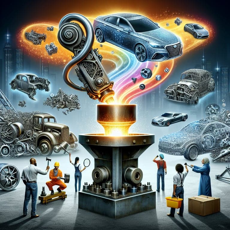 Tesla's Mega Casting Magic: Revolutionizing Car Manufacturing & Repair