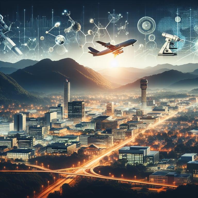 Banner for Dr. Azad Hossain's Urban Growth Research in Chattanooga Gains NASA Spotlight