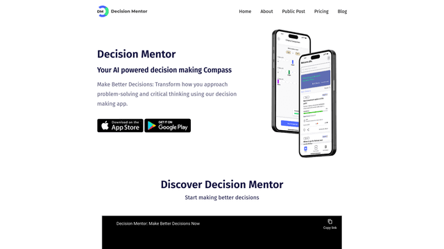 Thumbnail image for DecisionMentor