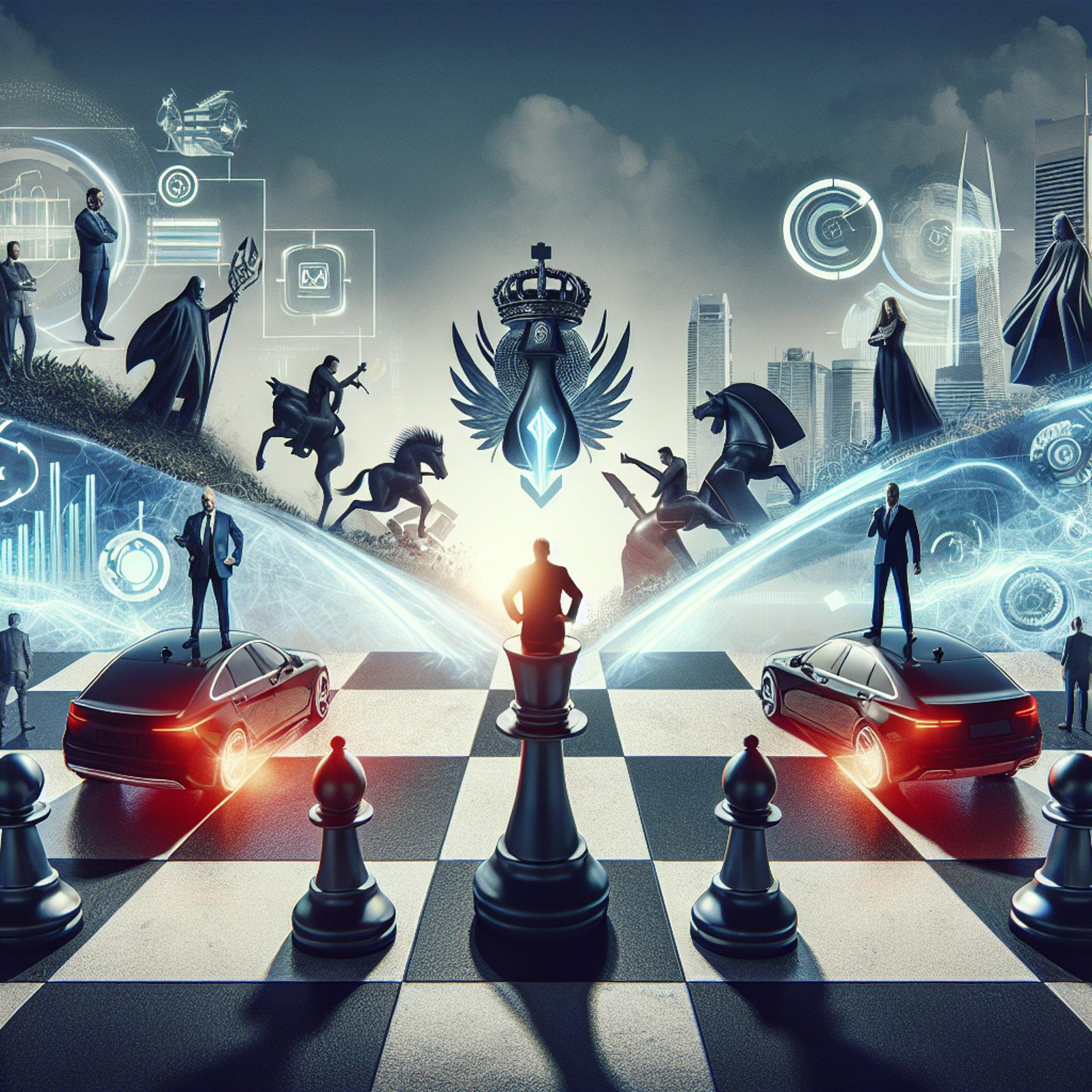 Banner for Robyn Denholm vs. Elon Musk: The Battle for Tesla's Future