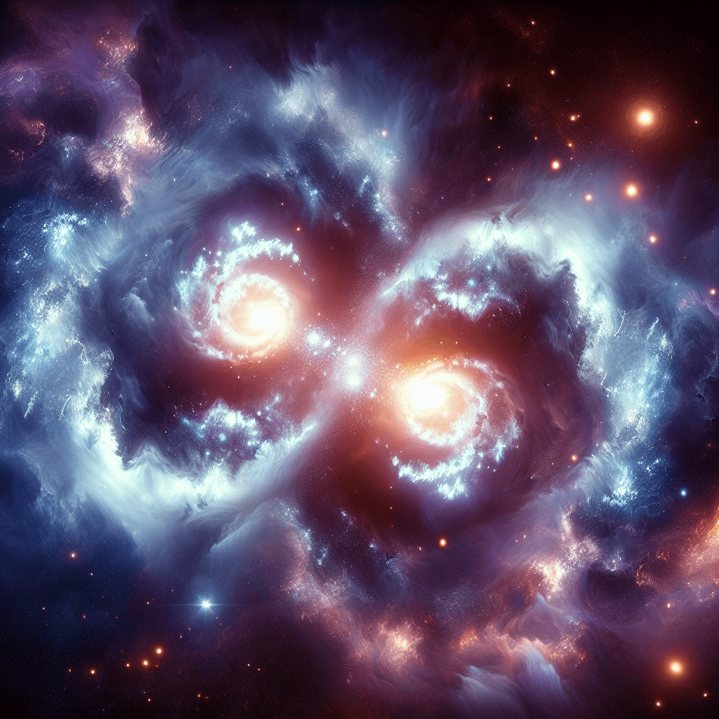 Banner for Stellar Giants Revealed: JWST Unearths Massive Star Factories in Merging Galaxies