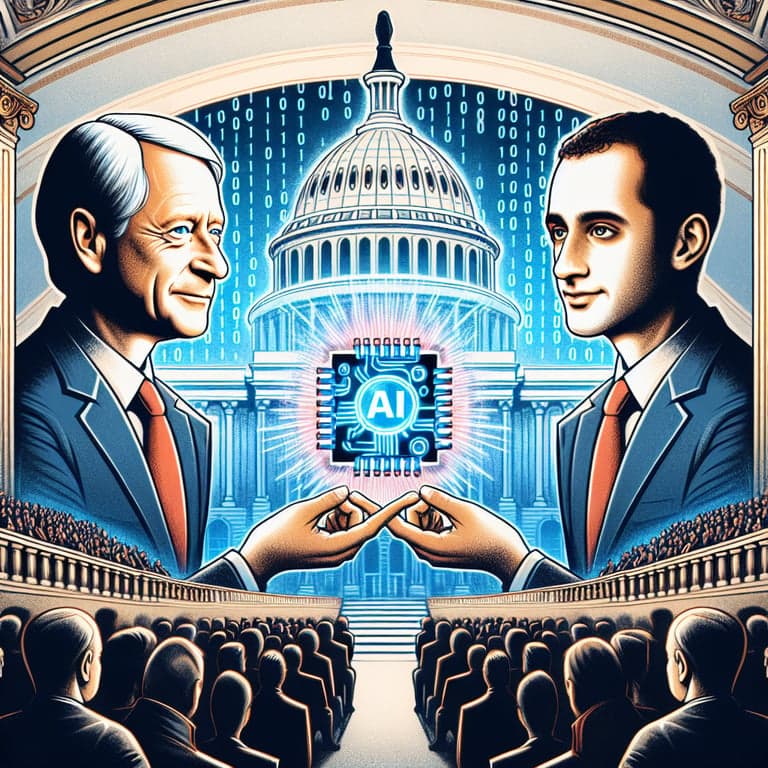 Banner for Bipartisan Call for AI Oversight: Sanders and Britt Unite on the Risks of Artificial Intelligence