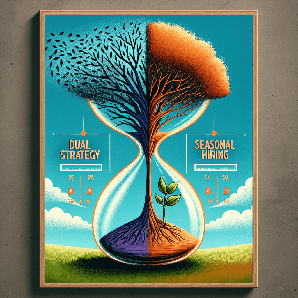 Banner for Amazon's Dual Strategy: Massive Layoffs & Seasonal Hiring Blitz