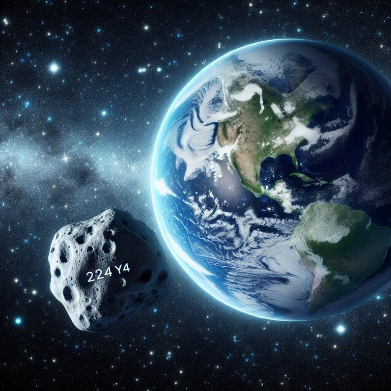 Banner for Close Call! Earth Safe as Asteroid 2024 YR4 Passes By