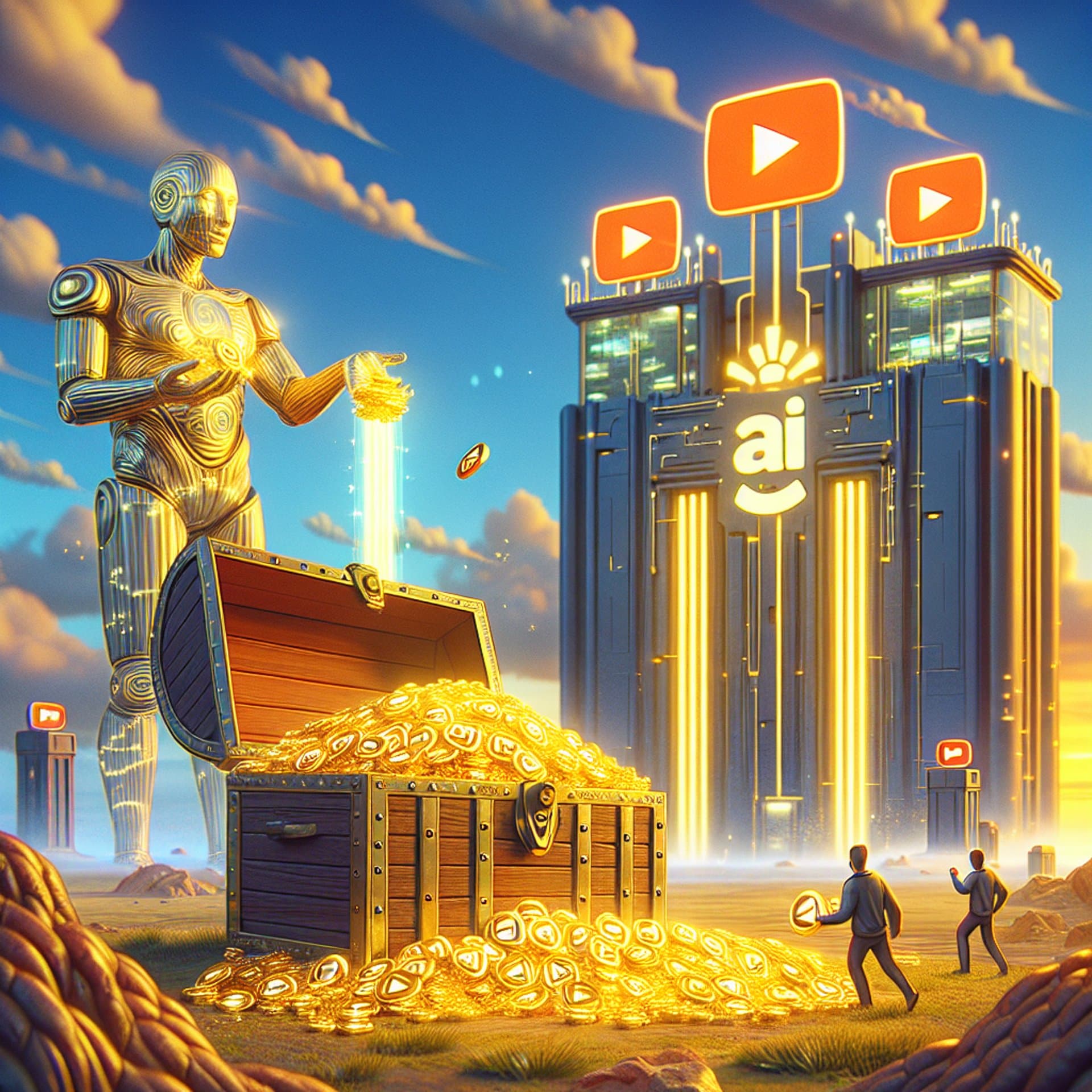 YouTubers Strike Gold by Selling Unused Video to AI Giants