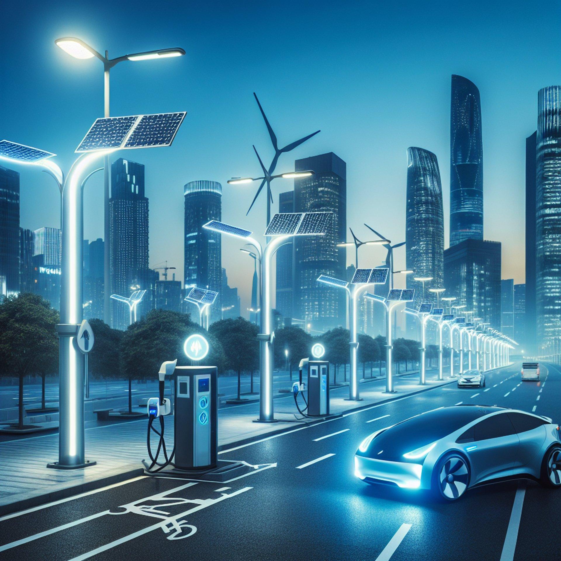 Banner for Beam Global Lights Up the Future: Solar & Wind Streetlight EV Chargers Revolutionize Urban Infrastructure
