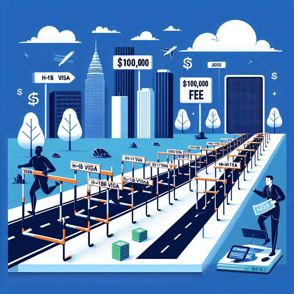 Banner for TCS Trails Amazon in H-1B Visa Race: Unpacking the Impacts of a $100,000 Visa Fee in 2025!