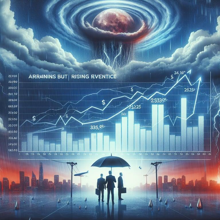 Banner for Tesla's Q1 2025 Earnings: Flat Earnings, Rising Revenue, and Investor Uncertainty