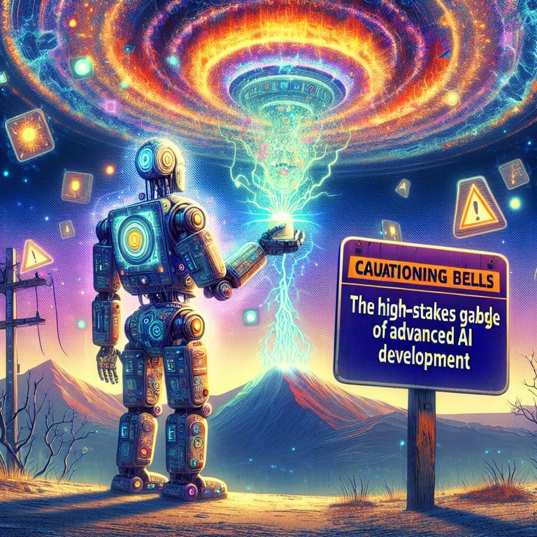 Banner for AI Chiefs Ring Alarm Bells: The High-Stakes Gamble of Advanced AI Development