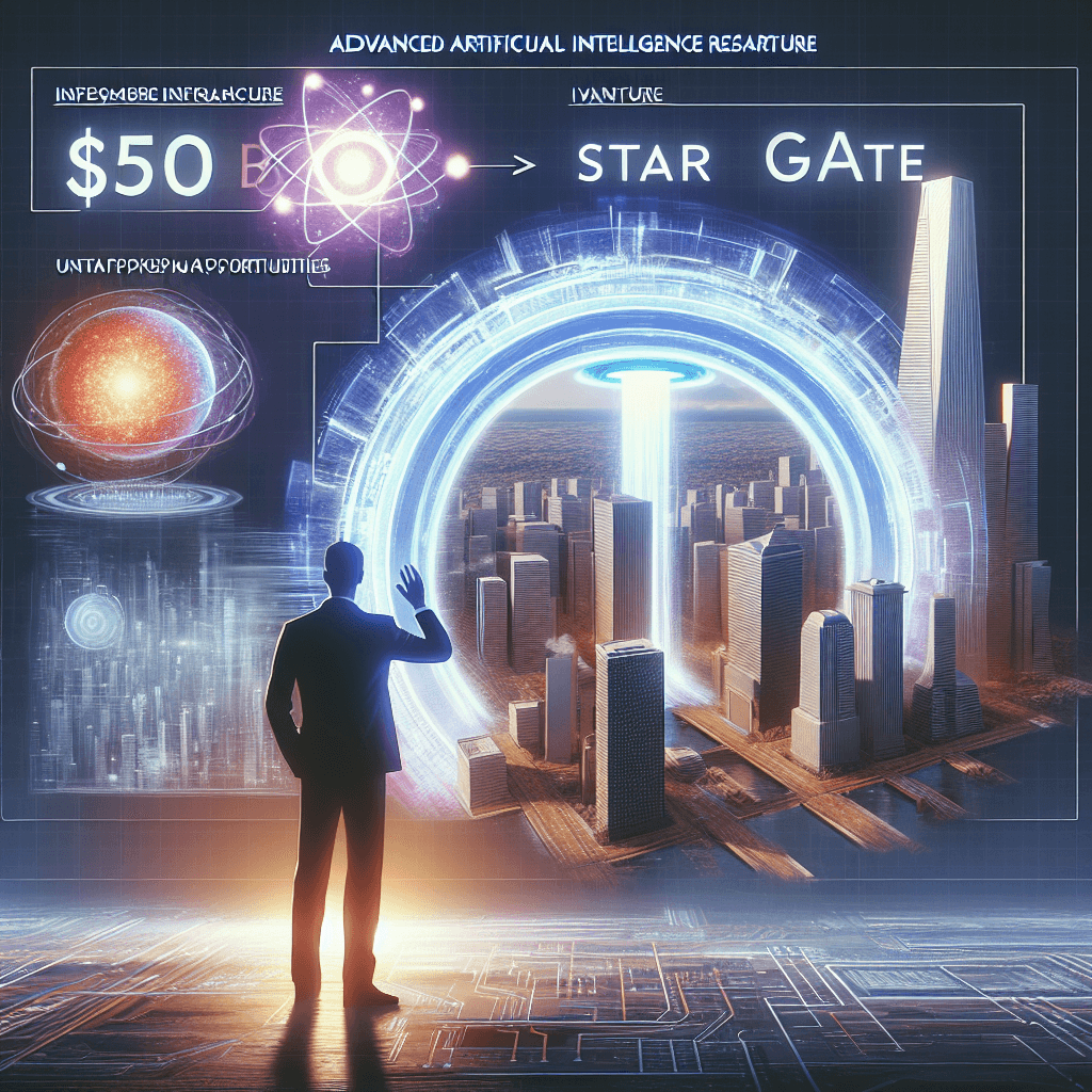 Banner for Donald Trump Unveils $500 Billion AI Infrastructure Plan with Stargate Venture!