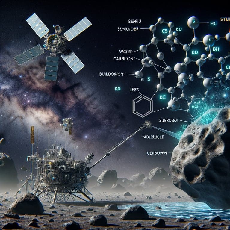 OSIRIS-REx Mission Unveils Life's Building Blocks on Asteroid Bennu
