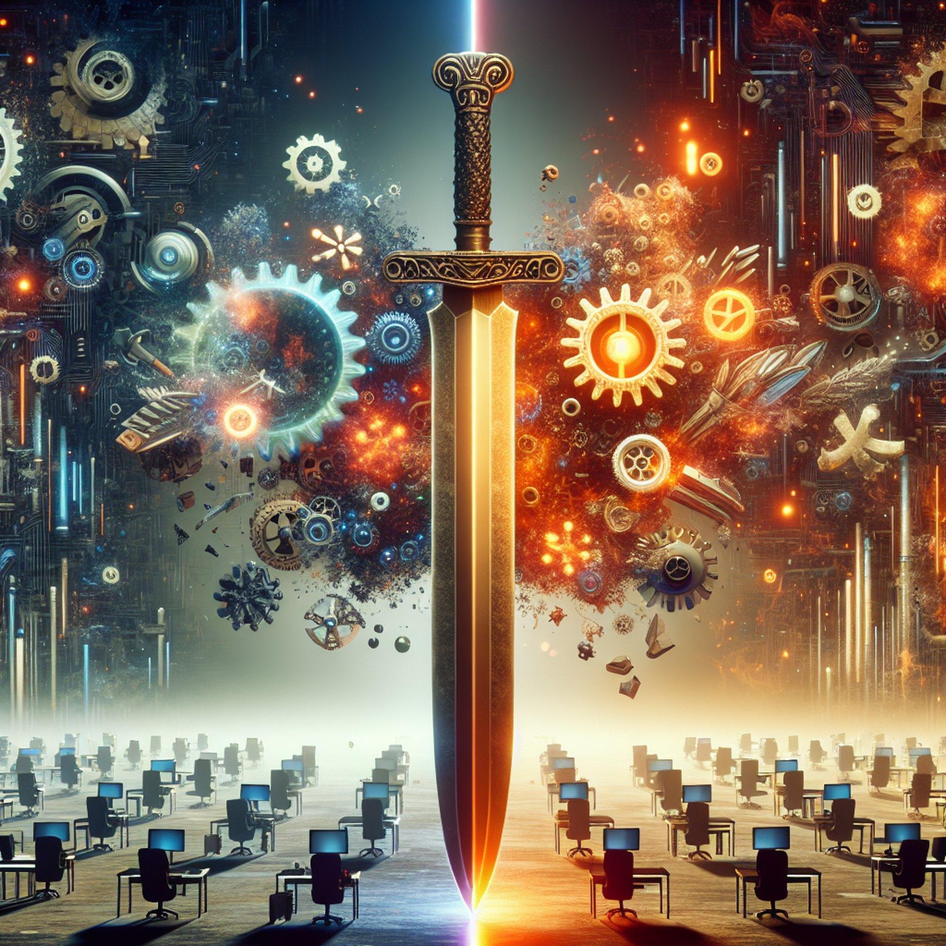 Banner for Microsoft's Double-Edged Sword: Job Cuts Amidst Epic AI Investments