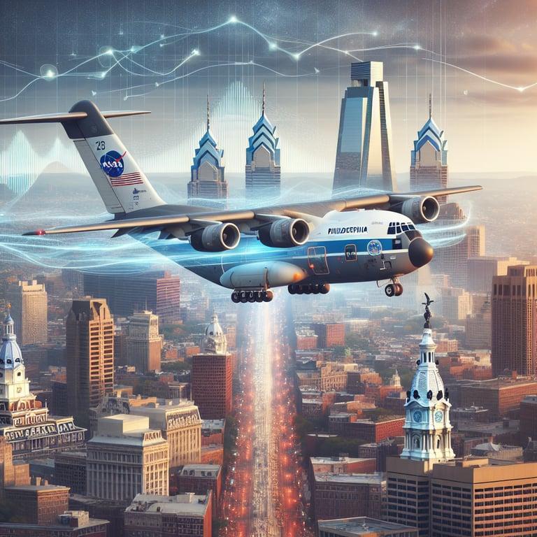 Banner for NASA Takes to the Skies with Low-Altitude Flights Over Philadelphia for Groundbreaking Research