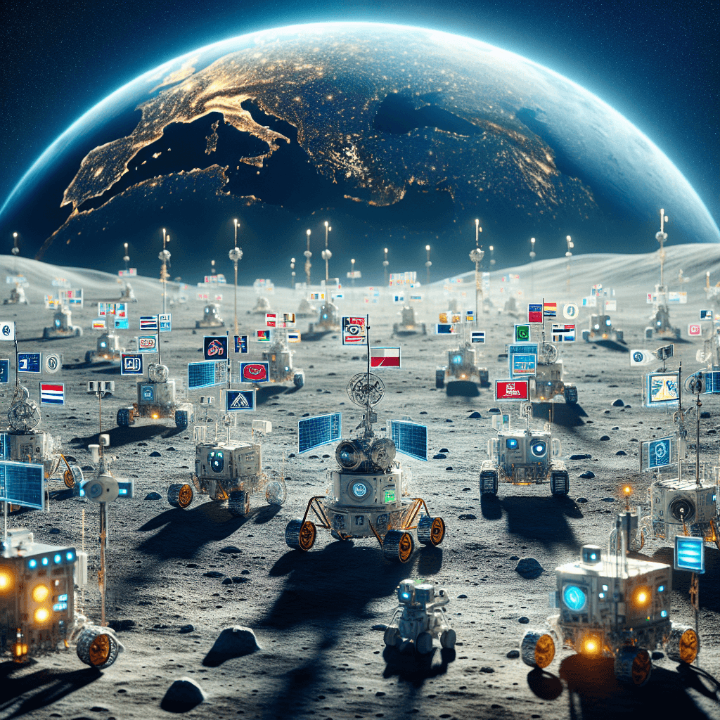 Banner for NASA's Lunar Autonomy Challenge Draws Top University Teams for Moon Mapping Mission