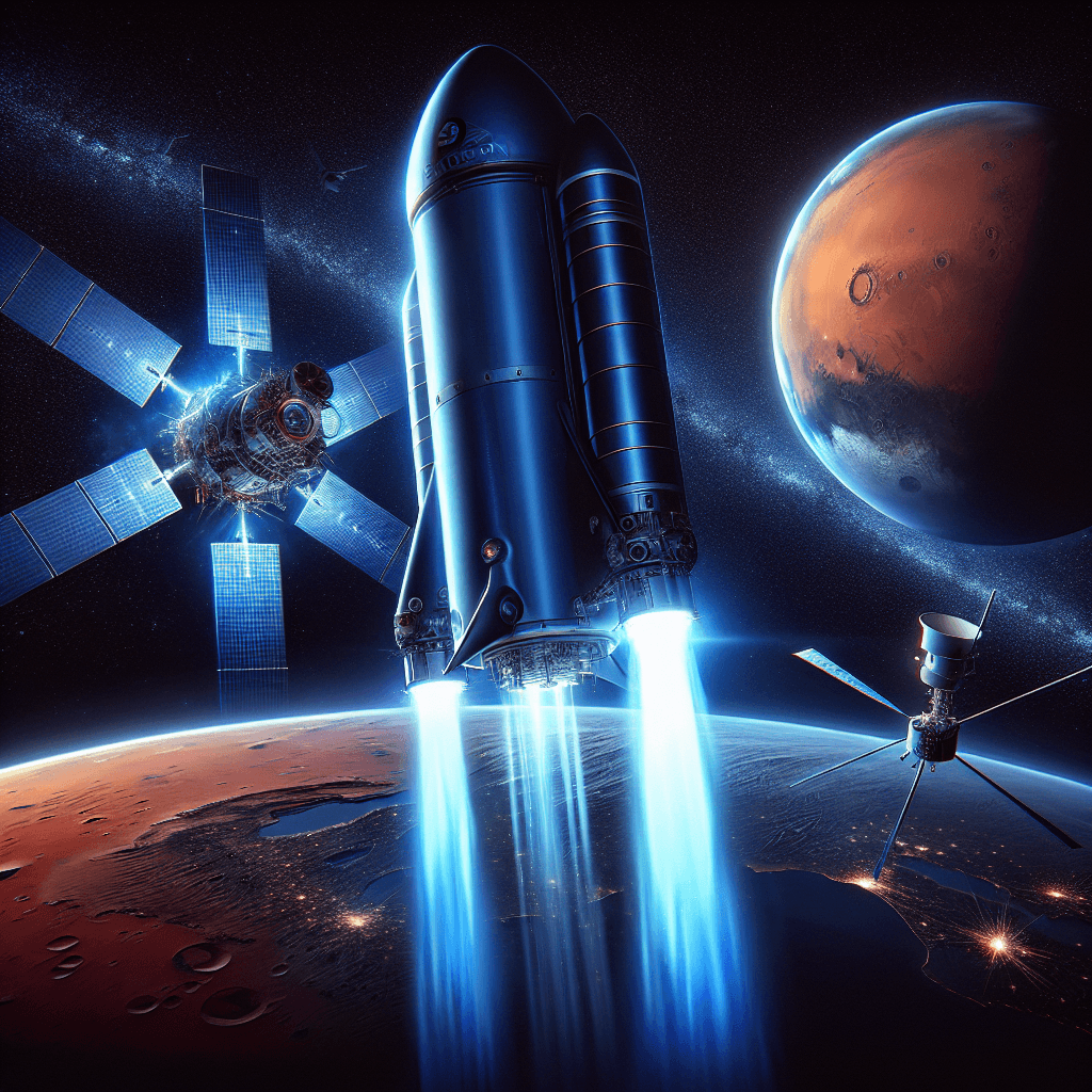 Banner for Blue Origin Sets Its Sights on Mars with Ambitious Telecom Orbiter Proposal