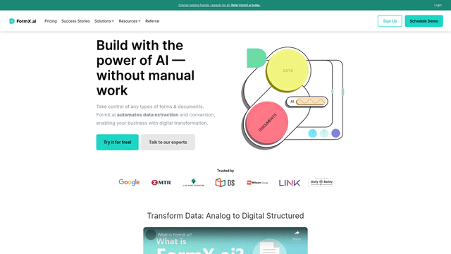 Thumbnail image for FormX.ai