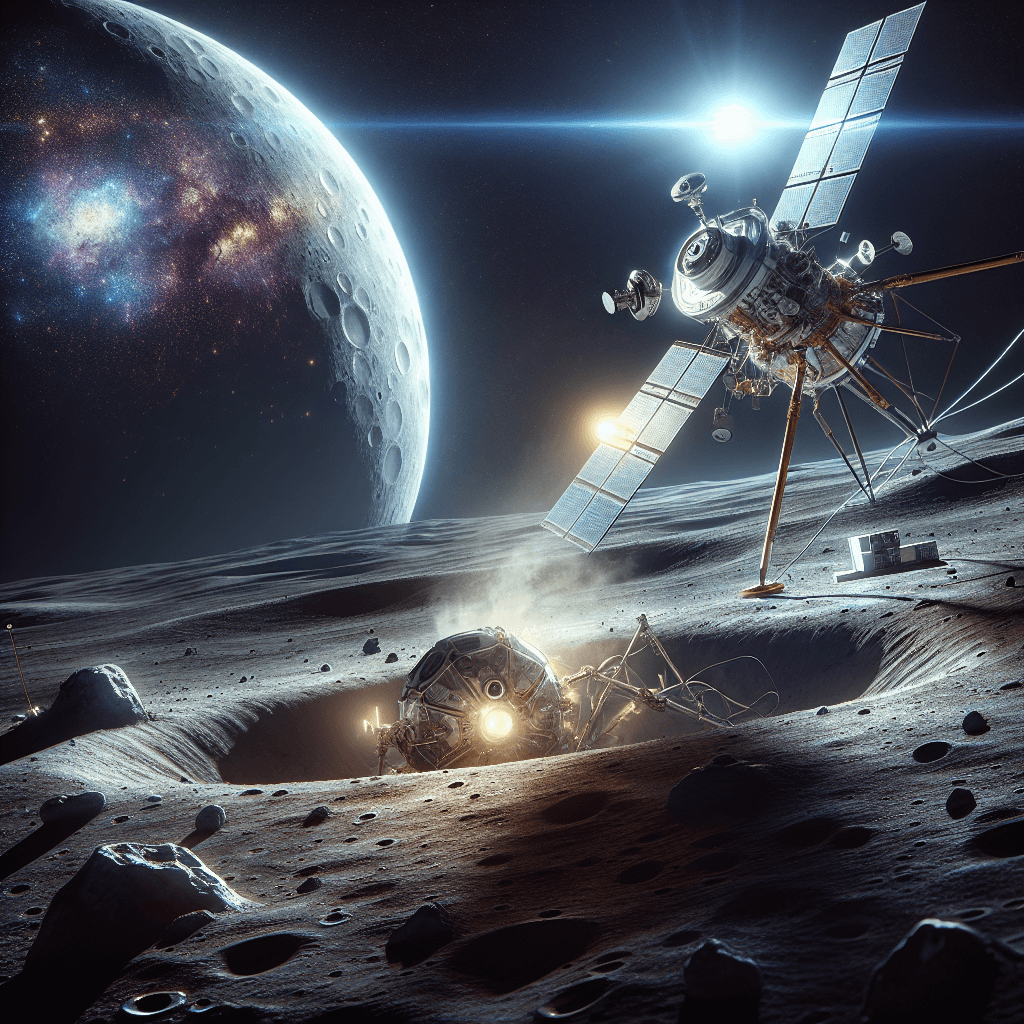 NASA's LRO Snaps Site of Japanese Lander's Lunar Crash